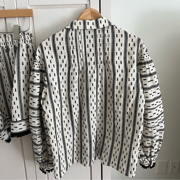 FULL SET | HUNTER BELL Ezra Fringe Top + Helene Clip Dot Shorts - Picture 13 of 16